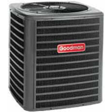 Goodman GSX13 air conditioner. 